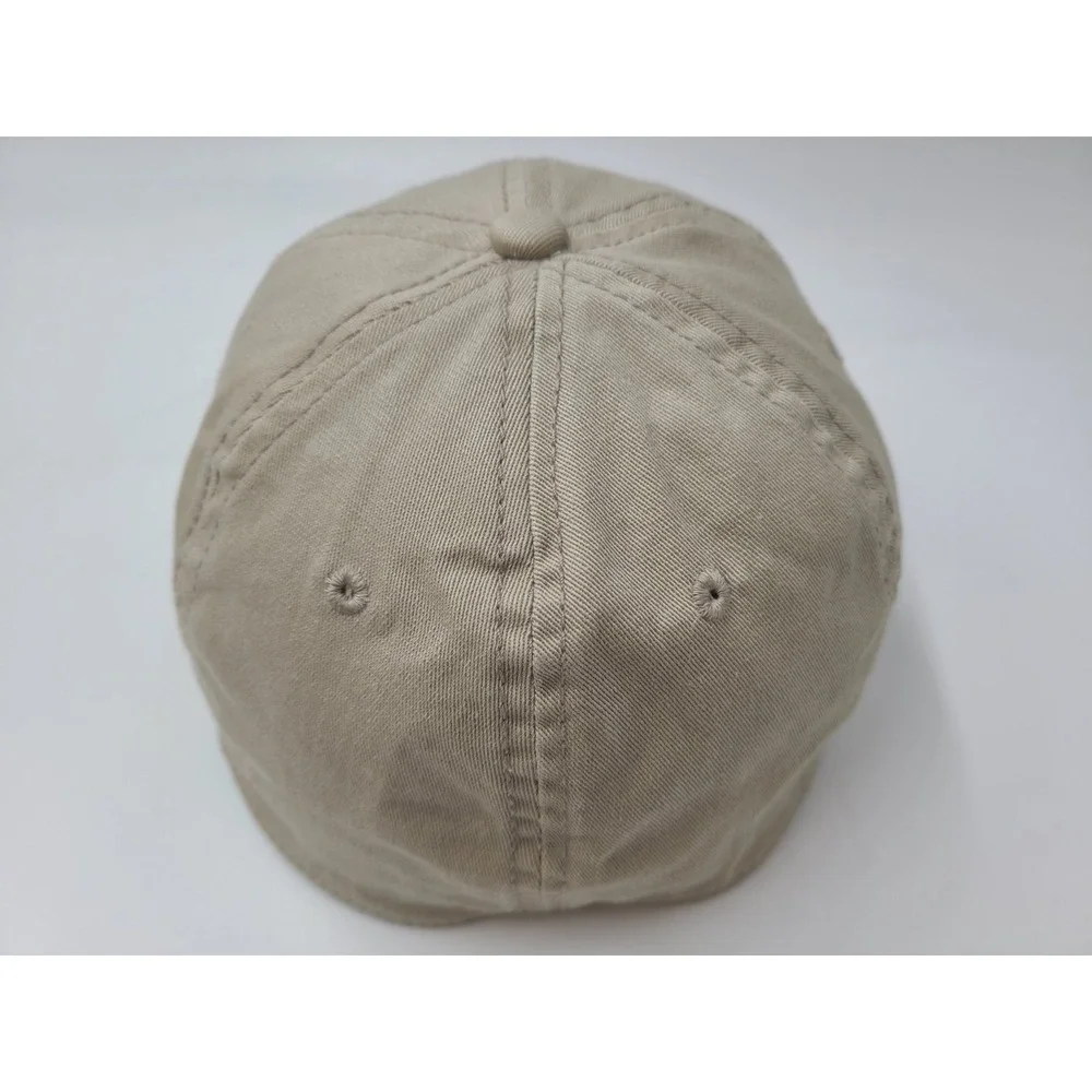 Lochinvar‎ Golf Club Flex Fitted OSFA Hat Cap Course Houston TX Men Women Beige